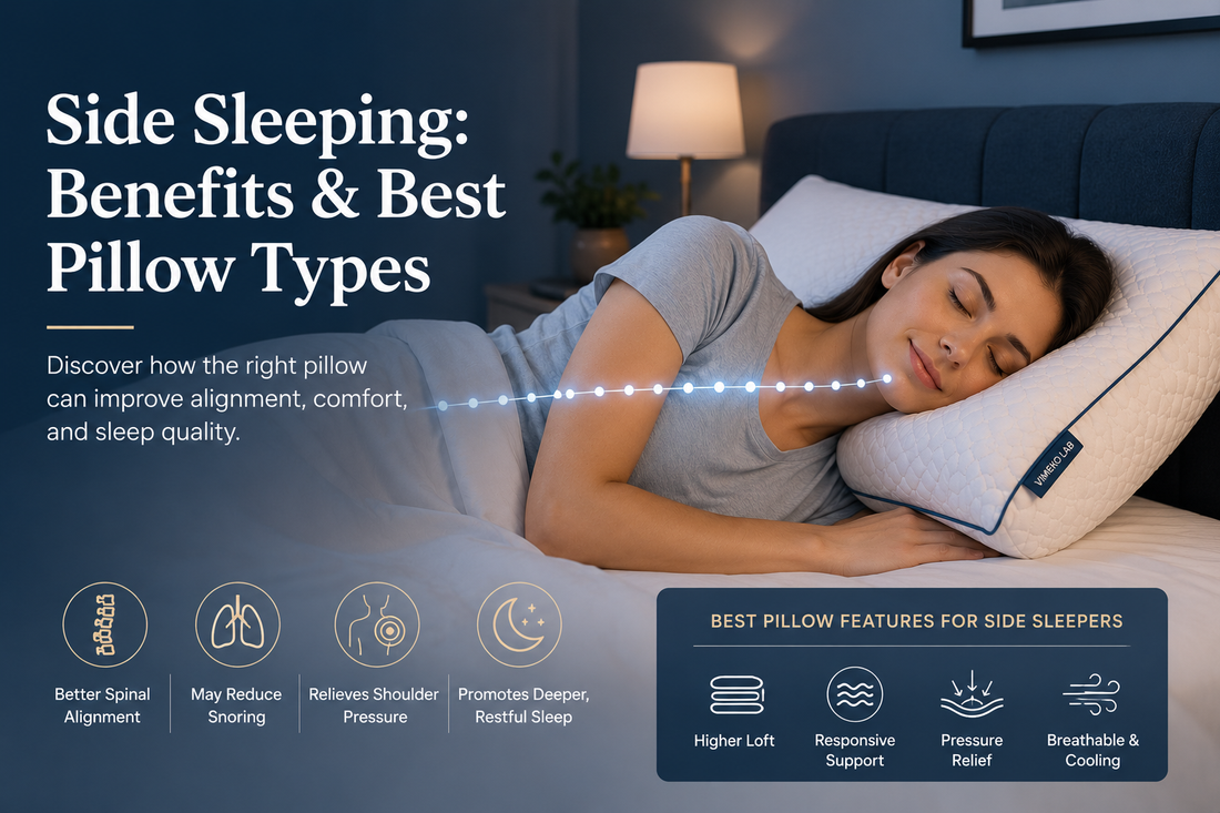 Side Sleeping: Benefits and Best Pillow Types